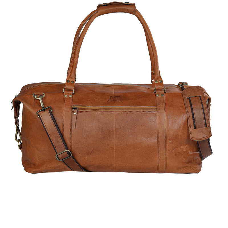 d3 traveller duffel bag Chicago Leather Duffle Bag Full Grain Leather Travel Overnight Bag — Classy Leather Bags
