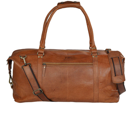 Chicago Leather Weekender Travel Bag