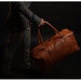 Chicago Leather Weekender Travel Bag