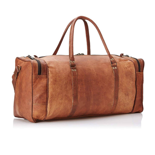 Luxury Leather Duffel Bag — UPCRAFTED