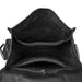 Black Leather Backpacks for women