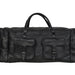 Oversized Black Leather Duffel Weekender Travel Bag Classy Leather Bags 