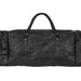 Oversized Black Leather Duffel Weekender Travel Bag Classy Leather Bags 