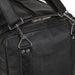 Oversized Black Leather Duffel Weekender Travel Bag Classy Leather Bags 