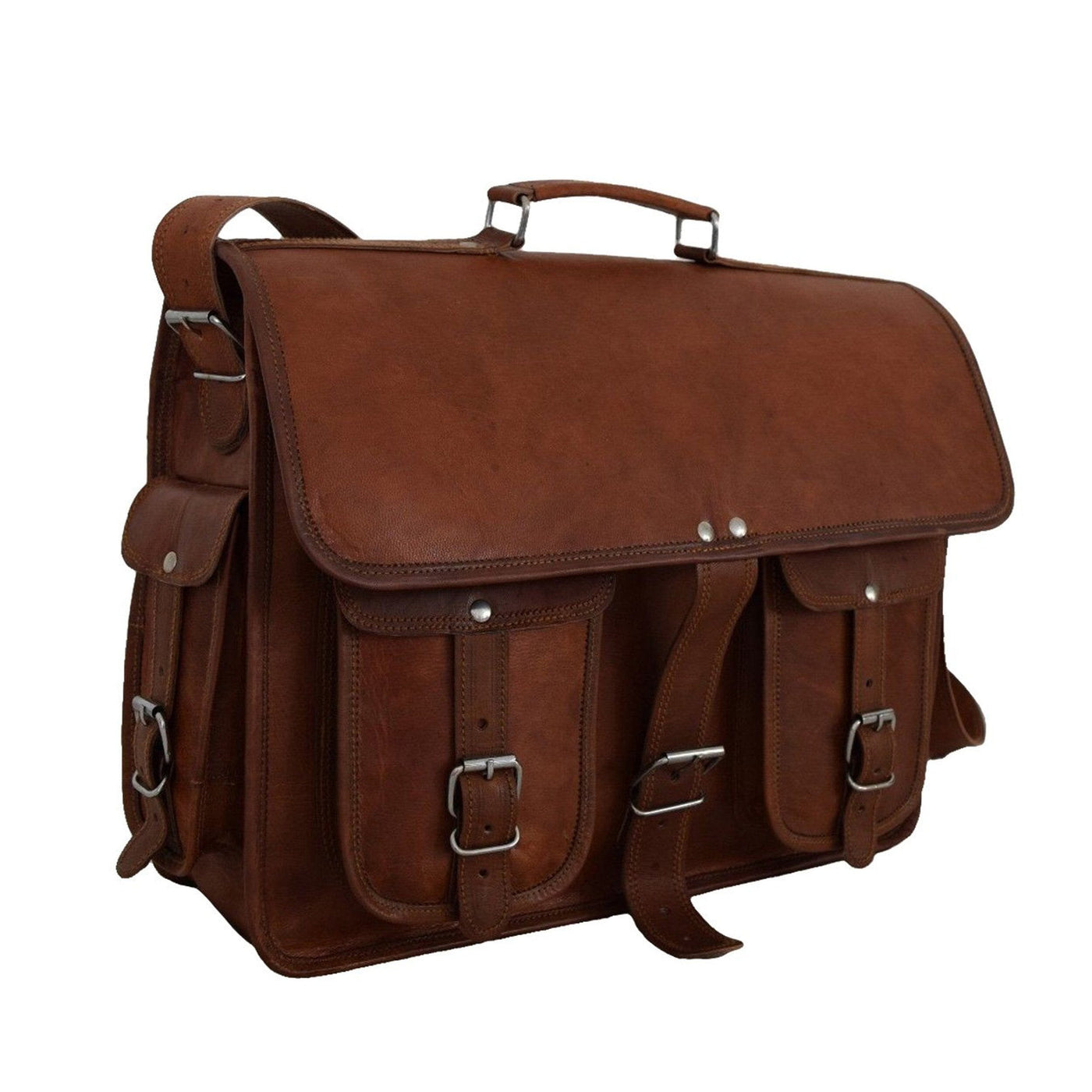 Hartmann Messenger Backpack | Convertible Leather Messenger Bag ...