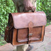 Vintage Large Leather Messenger Bag Classy Leather Bags 