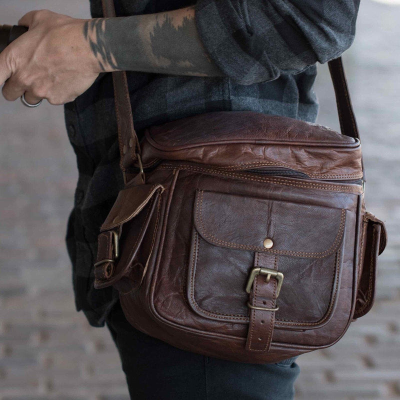 camera backpacks genuine leather Simons Leather Camera Bag | Camera Case