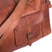 Oversized Men's Leather Weekender Duffle Bag Classy Leather Bags 