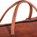 Oversized Men's Leather Weekender Duffle Bag Classy Leather Bags 