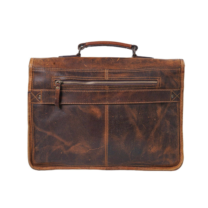best leather laptop messenger backpack for men