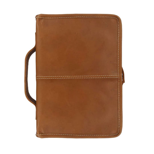 Classic Bible Leather Cover - Tan