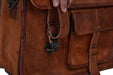 Attorney Leather Briefcase Laptop Messenger Bag 18 Inch Classy Leather Bags 