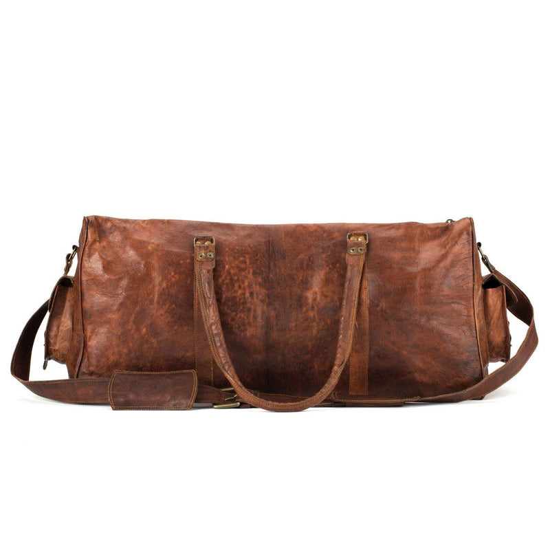 Portland Leather Duffle Travel Bag Classy Leather Bags 
