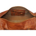 men's leather duffle bag