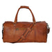 men's leather duffle bag