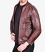 Bridger Brown Leather Jacket