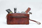 Leather Toiletry Bags