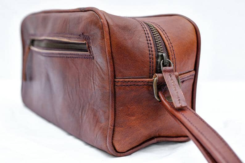 Shop Genuine Leather Toiletry Bag from Classy Leather Bags