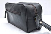 Personalized Leather Toiletry Bag from Classy Leather Bags