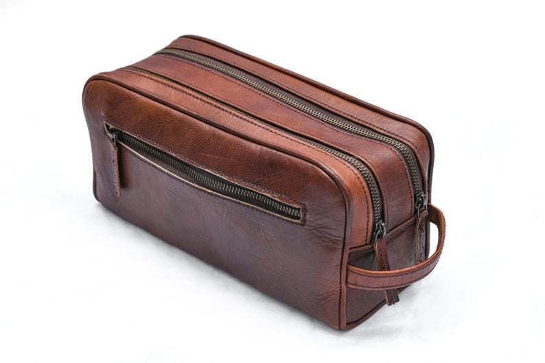 Leather Toiletry Bags