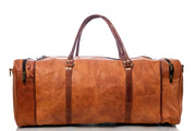 Large Travel Sports Overnight Duffle Bag Classy Leather Bags 