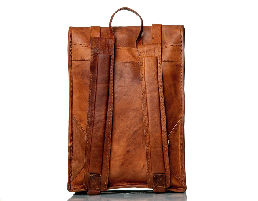 Best Men's Leather Backpack Online from Classy Leather Bags