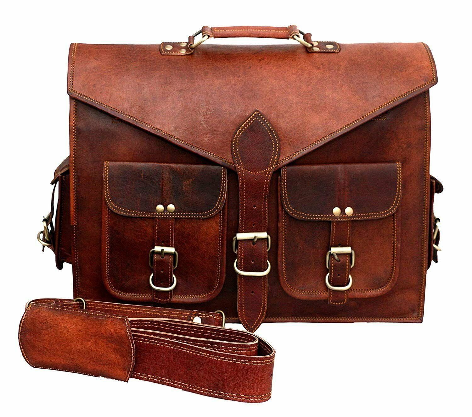Classy Leather Bags Lawyer Briefcase